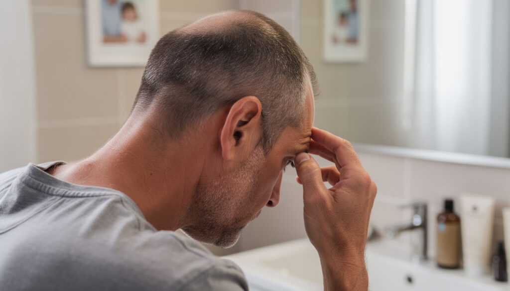 découvrez les signes de la calvitie héréditaire et apprenez comment identifier si vous êtes concerné par cette perte de cheveux génétique.