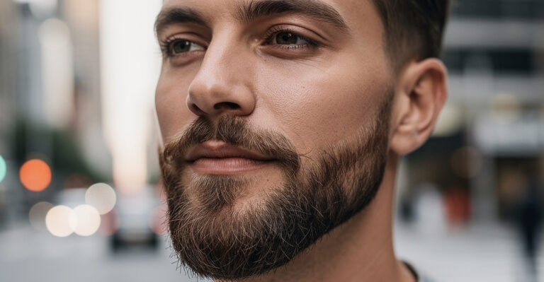 barbe anglaise élégance