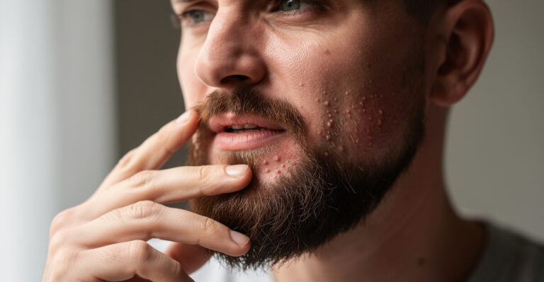 barbe qui gratte que faire