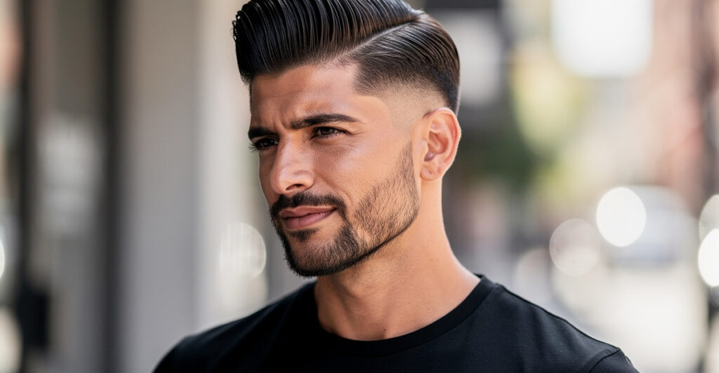 coupe pompadour homme