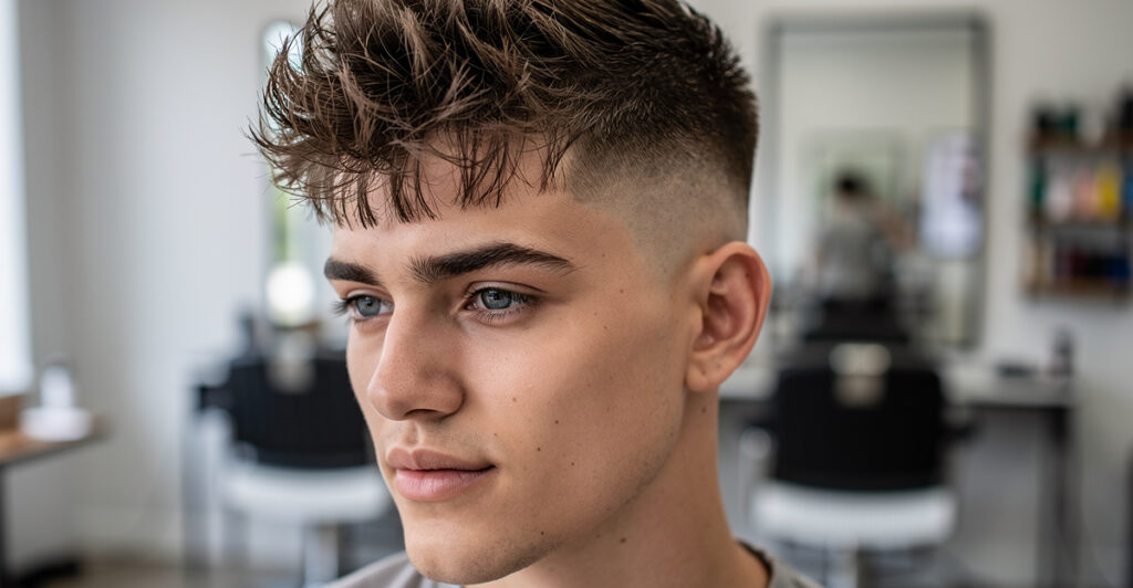 coupe texturée homme textured crop