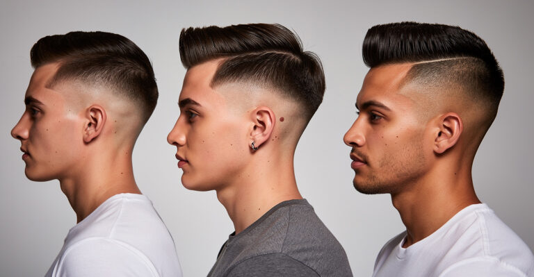 différents type de dégradés cheveux