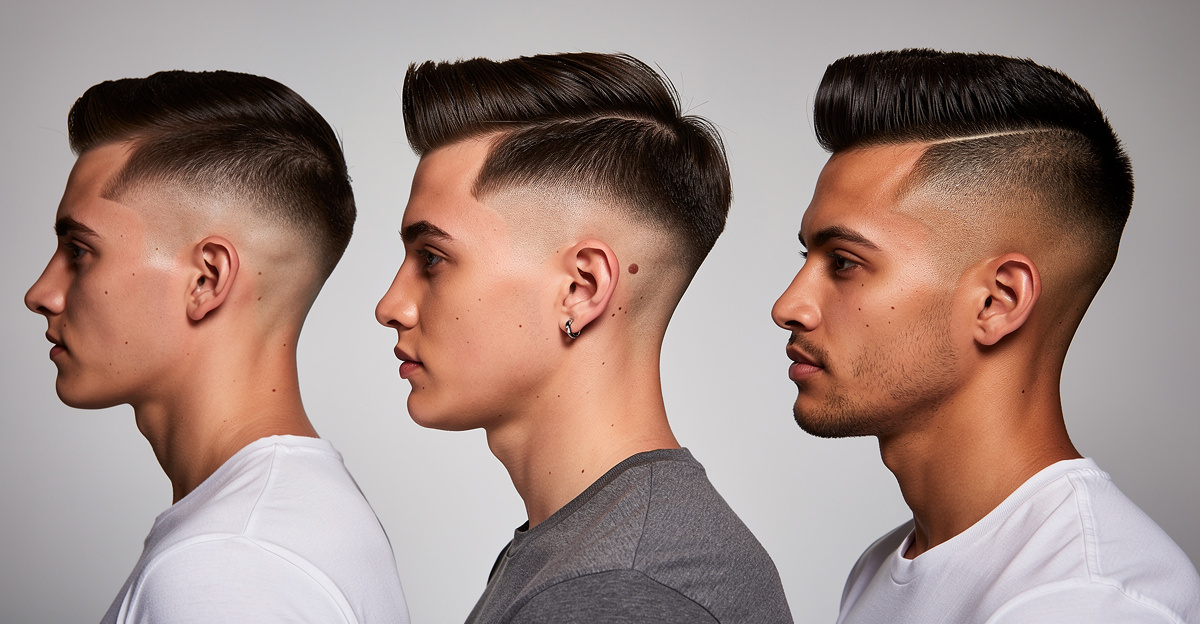 différents type de dégradés cheveux