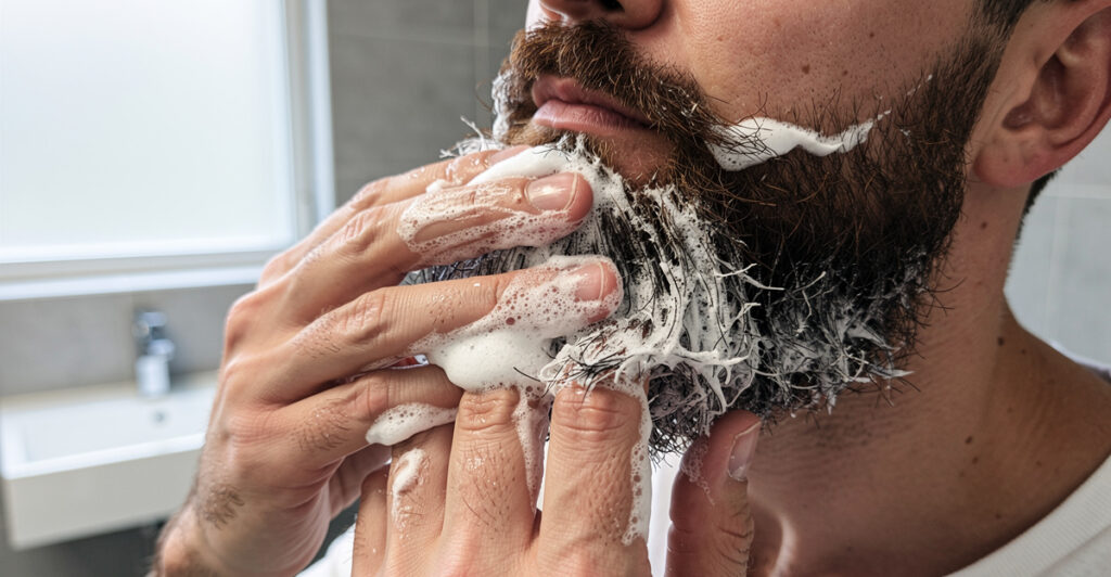 shampoing barbe utilité