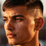 coupe casquette taper homme