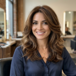 coupe cheveux femme degrade effile mi long