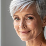 coupe courte élégante 60 ans