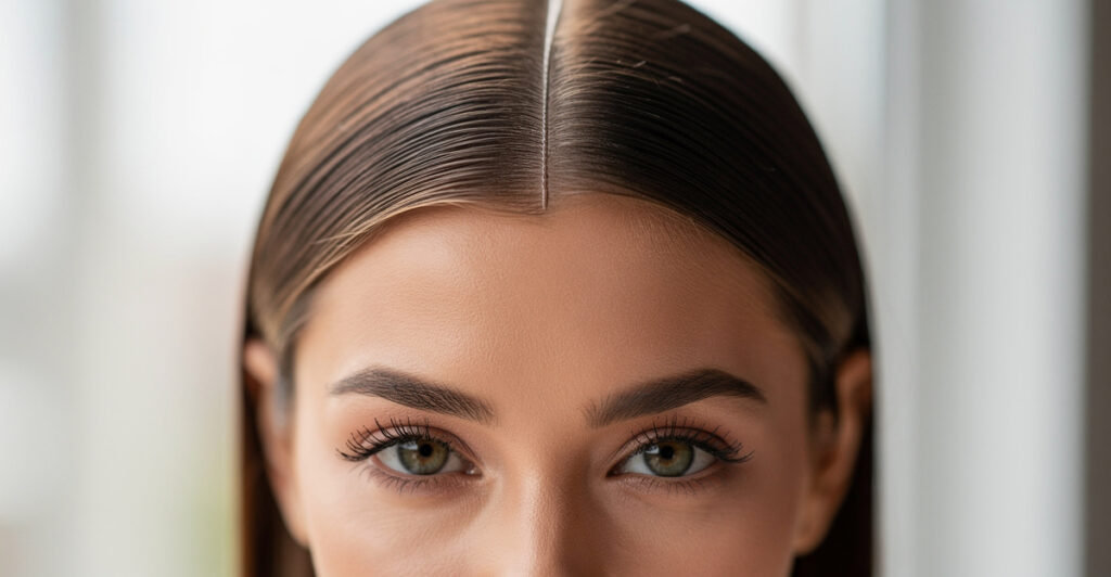 middle part comment façonner cette coupe intempore