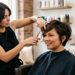 affiner coupe de cheveux visage rond et gros doubl