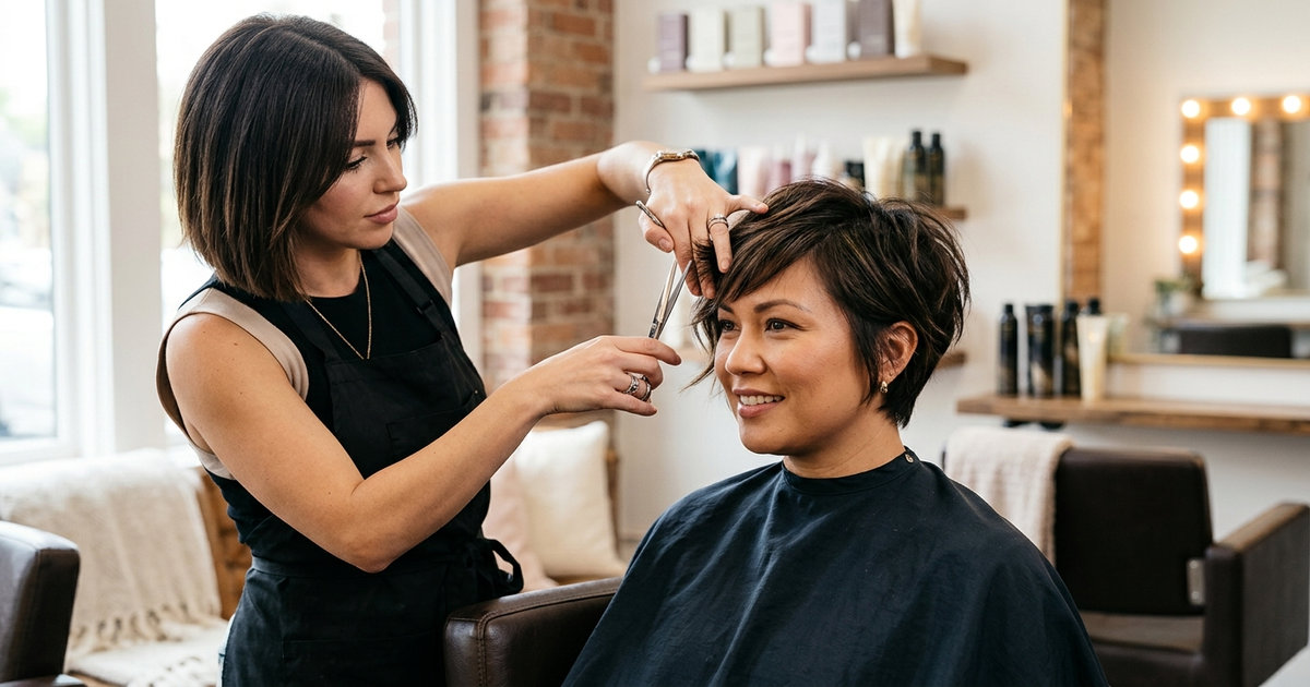 affiner coupe de cheveux visage rond et gros doubl