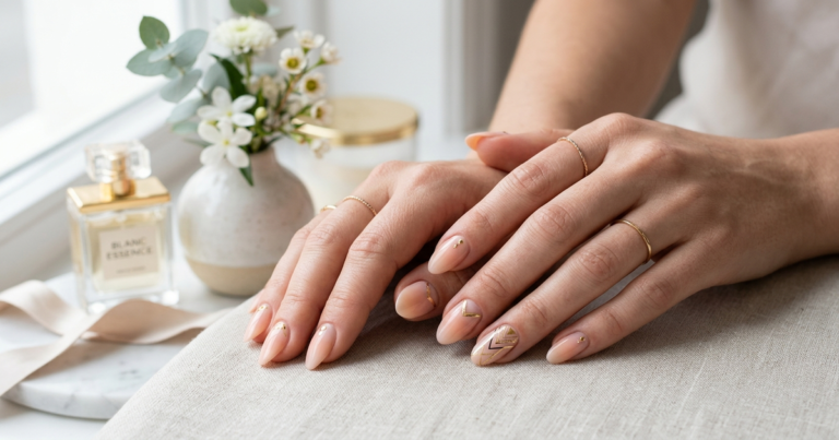 idee ongle semi permanent