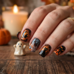 ongle halloween