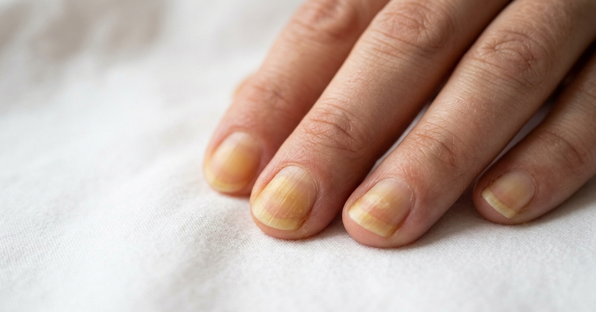 ongle qui jaunit