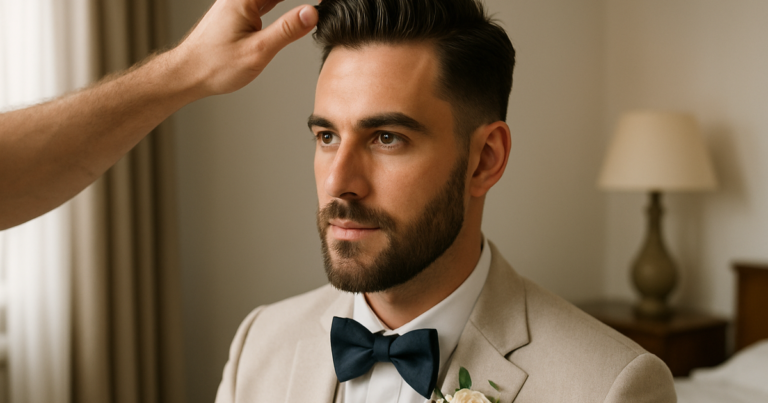 quelle coiffure homme choisir pour un mariage et comment etre au top l