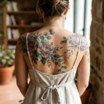 tatouage dos femme