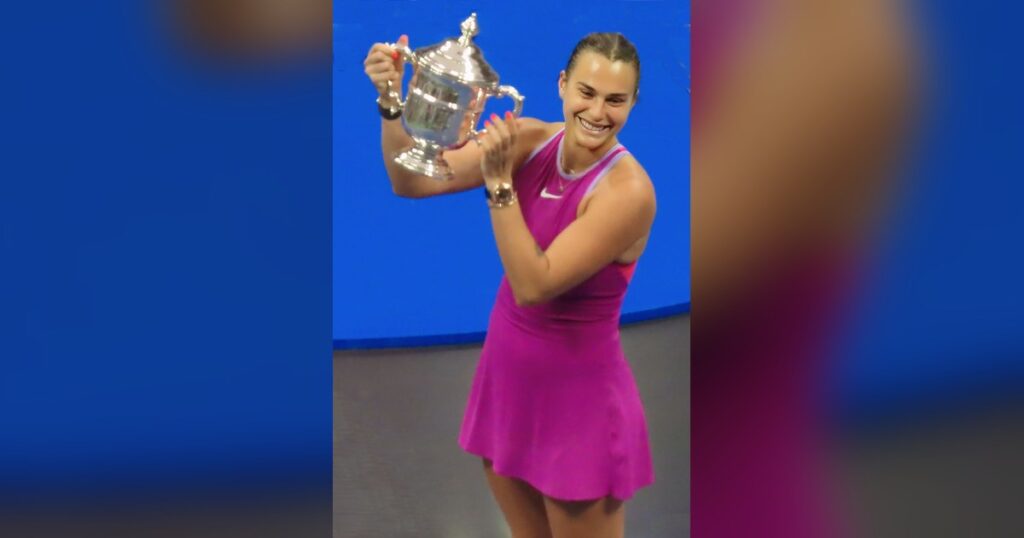 Aryna Sabalenka — photographie authentique