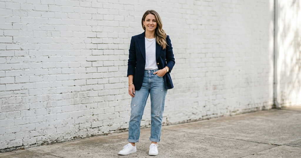 comment porter un blazer décontracté