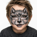 maquillage loup enfant facile rapide