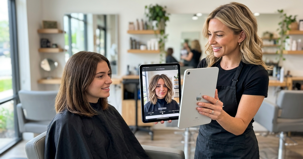 simulateur coupe de cheveux