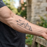 tatouage homme bras tendance