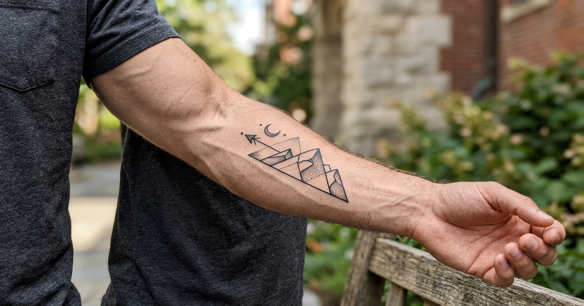 tatouage homme bras tendance